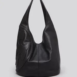 Tory Burch Bags Tory Burch All T Leather Hobo Purse Bag Poshmark